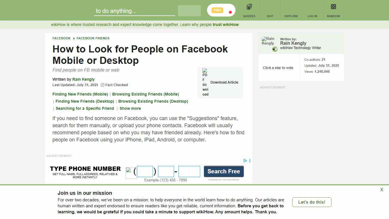 How to Find People on Facebook: Search, Suggested, & More